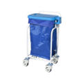 Hospital Assemble Movable Surgical Aluminium Alloy Medical Nursing Server Cart Trolley with Casters/Basket/Handle/Tray